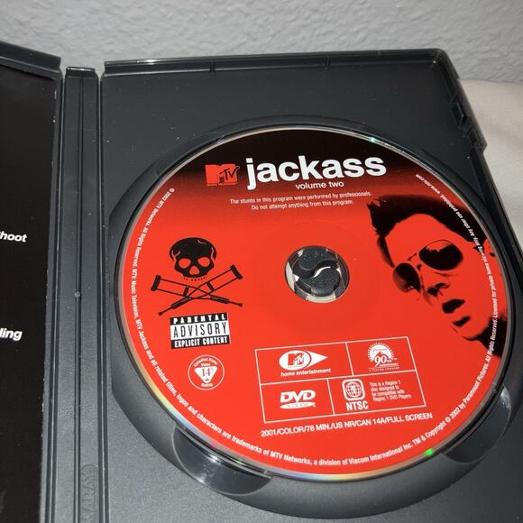 Dvd Used Jackass Volume Two / The Movie Widescreen Special Collector’s Edition - Picture 4 of 6